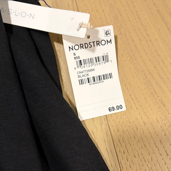 Caslon Black Long Sleeve Casual Dress - Picture 2 of 3